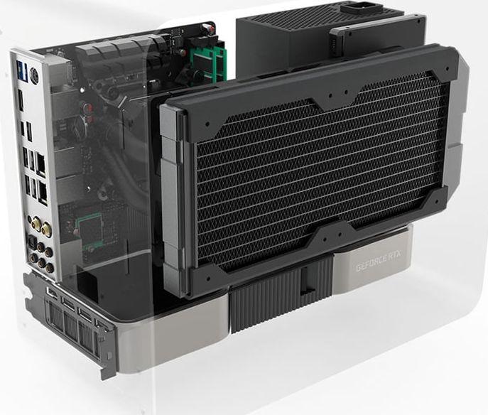 Kasë Streacom DA2 V2, e zezë, Mini Tower