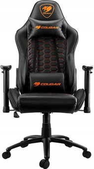 Karrige gaming Cougar OUTRIDER, ergonomike, e zezë