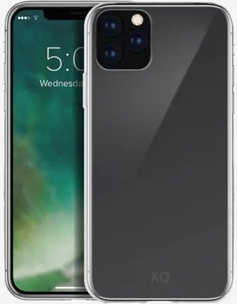 Mbulesë telefoni Xqisit Flex Case për iPhone 14 Plus 6.7", transparente, antimikrobiale