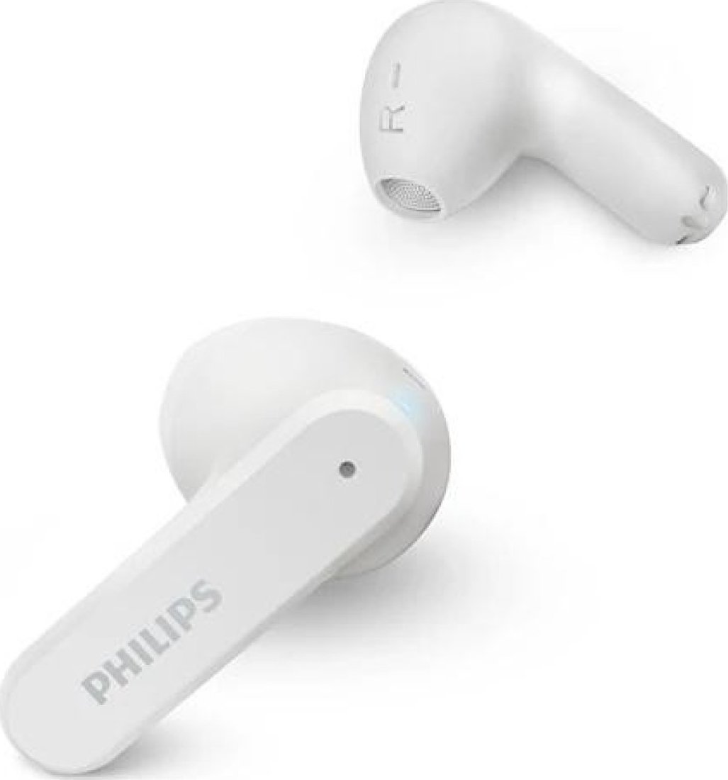 Kufje Philips TAT2139 True Wireless Bluetooth, 13mm, me kuti karikimi, të bardha