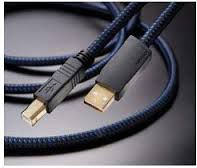 Kabllo USB Furutech ADL, USB A në USB B, 5 m, e zezë
