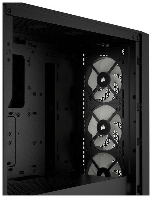 Kasë Corsair 3000D RGB Tempered Glass, e zezë
