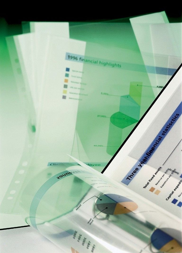 Folie Apli, A4, 210 x 297 mm, 100 copë