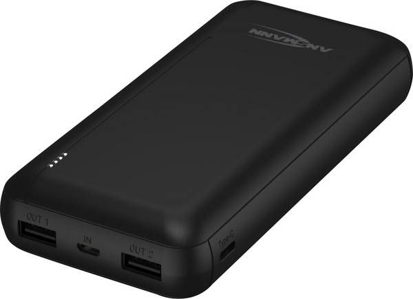 Powerbank Ansmann PB212 1700-0133, 20000mAh, 2x USB, i zi