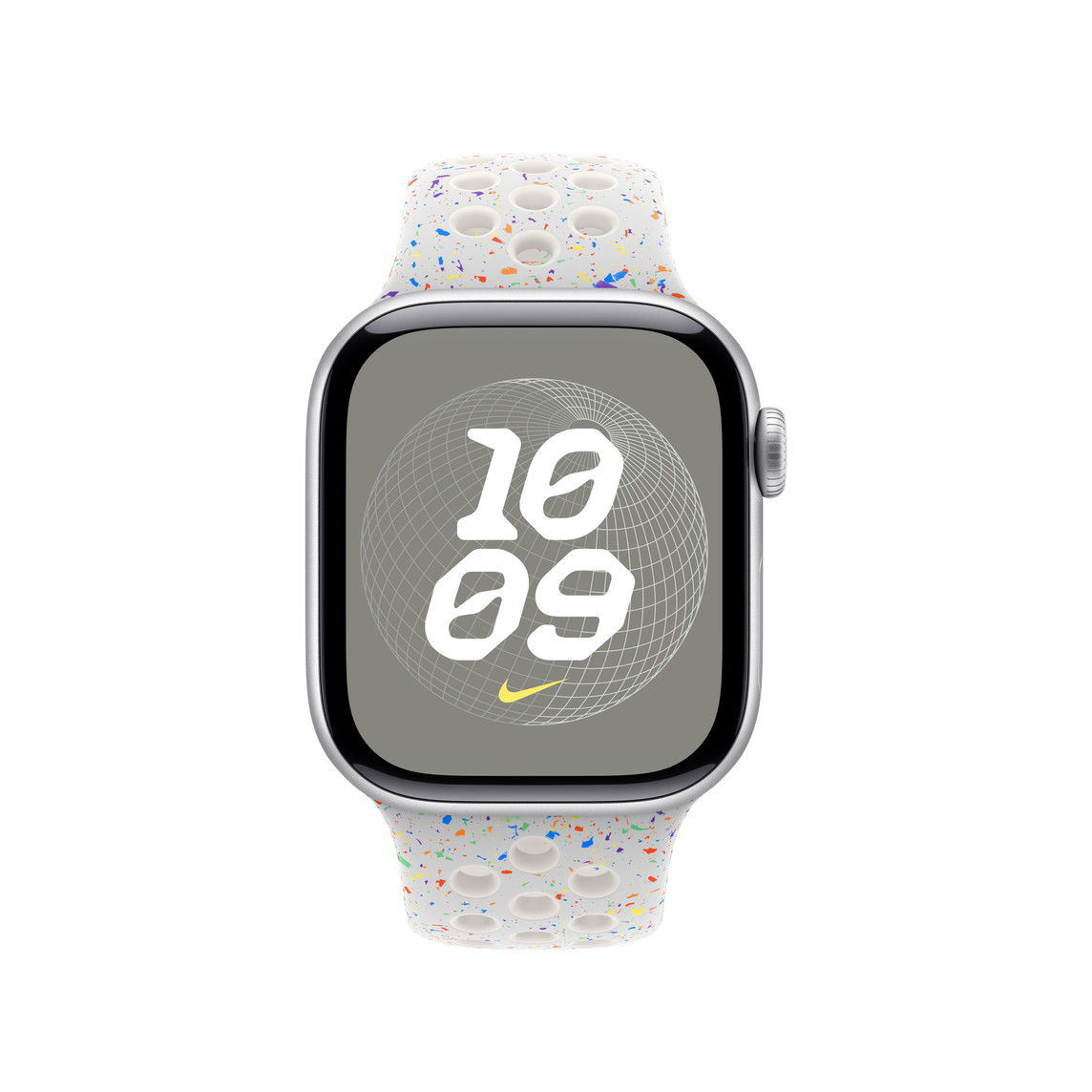 Apple Watch 40mm Nike Sport Band, Pure Platinum Nike Sport Band, S/M