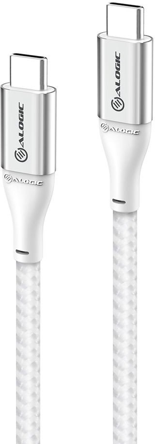 Kабел USB C ALOGIC Super Ultra, 30cm, 5A 480Mbps, сребрен