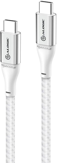 Kабел USB C ALOGIC Super Ultra, 30cm, 5A 480Mbps, сребрен