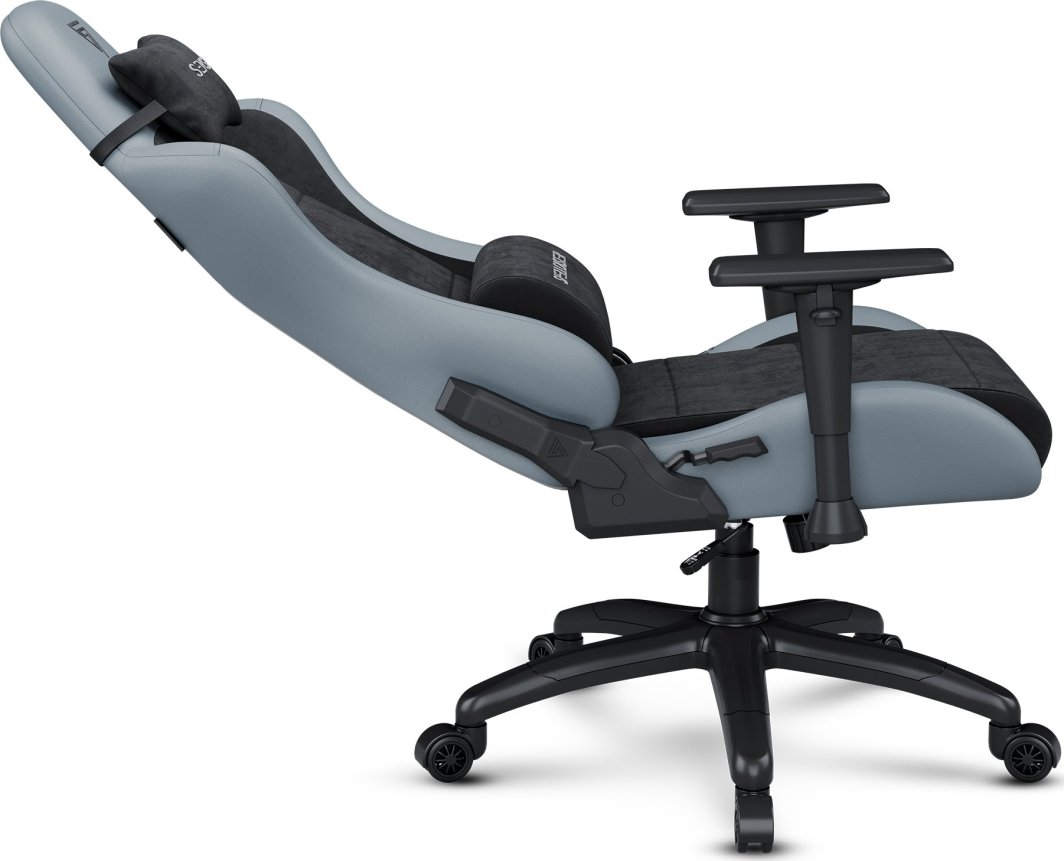 [OUTLET] Karrige SENSE7 Spellcaster FUKU XL, material+lëkurë, e zezë/ hirtë