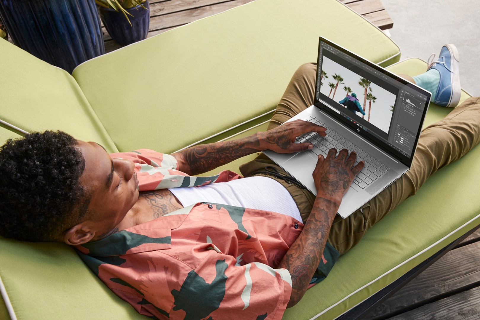 Laptop 2në1 HP ENVY x360 15-ew0013dx, 15.6", Intel Core i5, 16GB RAM, 512GB SSD, i argjendtë