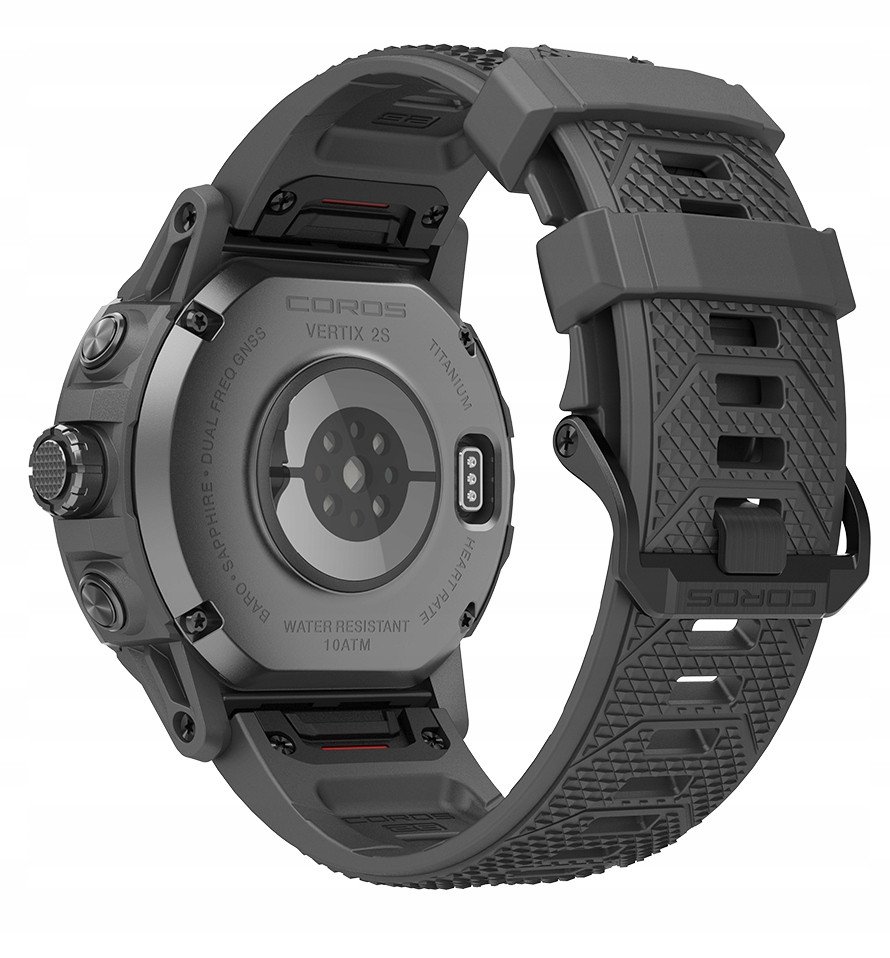 Ora sportive Coros Vertix 2S, monitorim rrahjesh zemre, GPS, gri