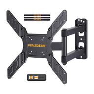 Mbajtëse murale TV Perlegear PGMFK6, 26-60", deri 45kg, e zezë