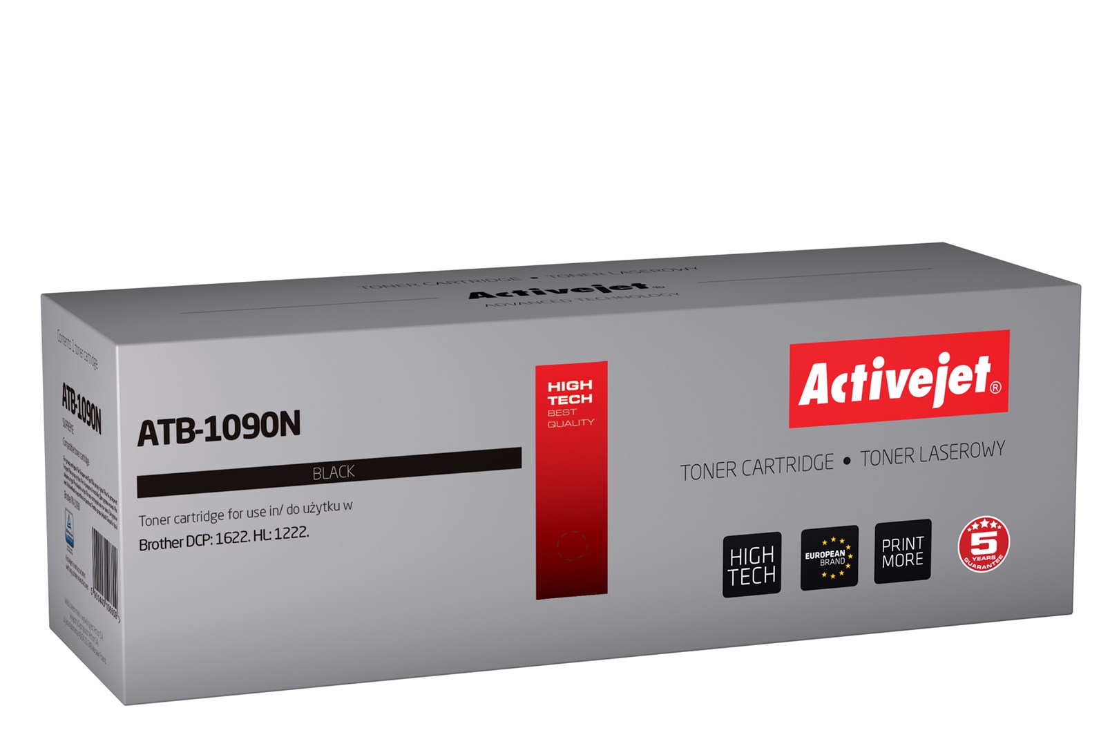 Toner printeri Activejet ATB-1090N, zëvendësim për Brother TN-1090, i zi