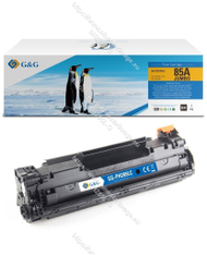Toneri G&amp;G kompatibil HP Canon CB435A CB436A CE285A, mono, 3000 faqe, i zi