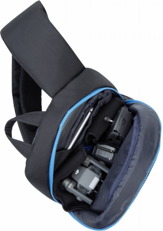 Çantë shpine me një rrip RivaCase 7870 për mini dronë dhe laptopë 13.3"