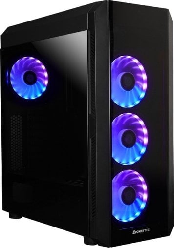 Kулер за компјутер Chieftec Scorpion 3 GL-03B-UC-OP, гејминг, A-RGB, црна