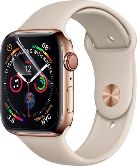 Folie mbrojtëse Spigen Neo Flex, Apple Watch 4 40mm, set x3, transparente