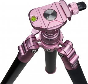 Tripod Fotopro Free-1, metal, me monopod, rozë