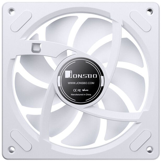 Ventilator PC Jonsbo ZA-120, 120mm, PWM ARGB, i bardhë