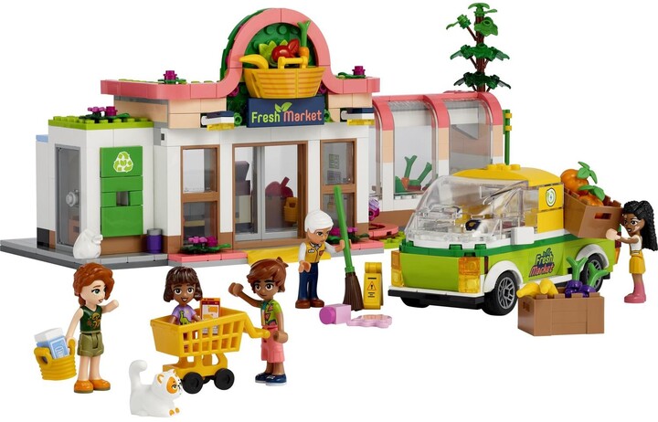 Играчка LEGO® Friends 41729 Organic Food Shop, 831 прч