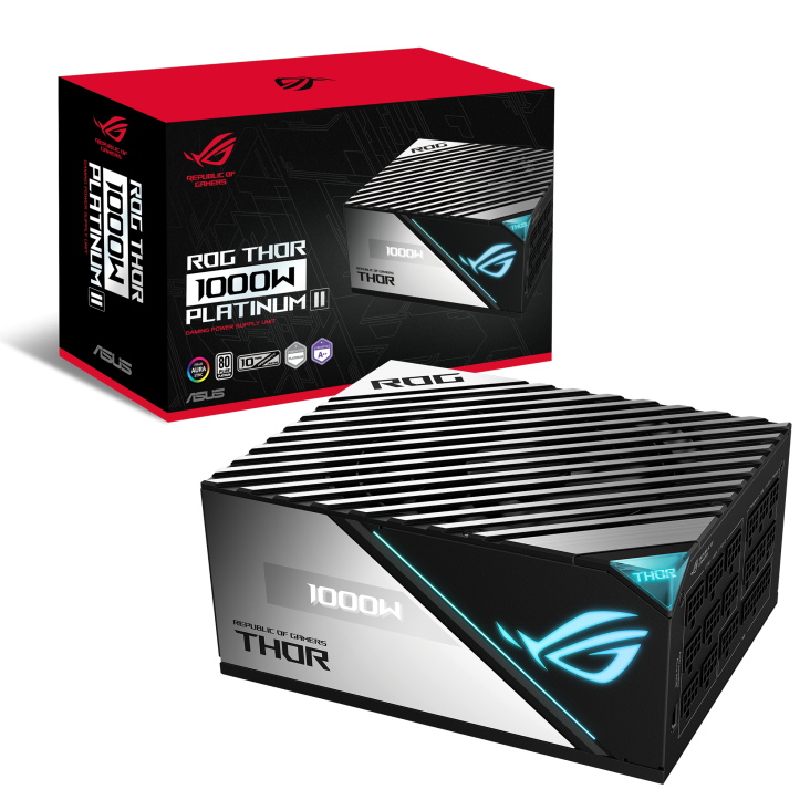 Furnizues energjie ASUS ROG Thor Platinum II, 1000W, 80+ Platinum, modular, i zi