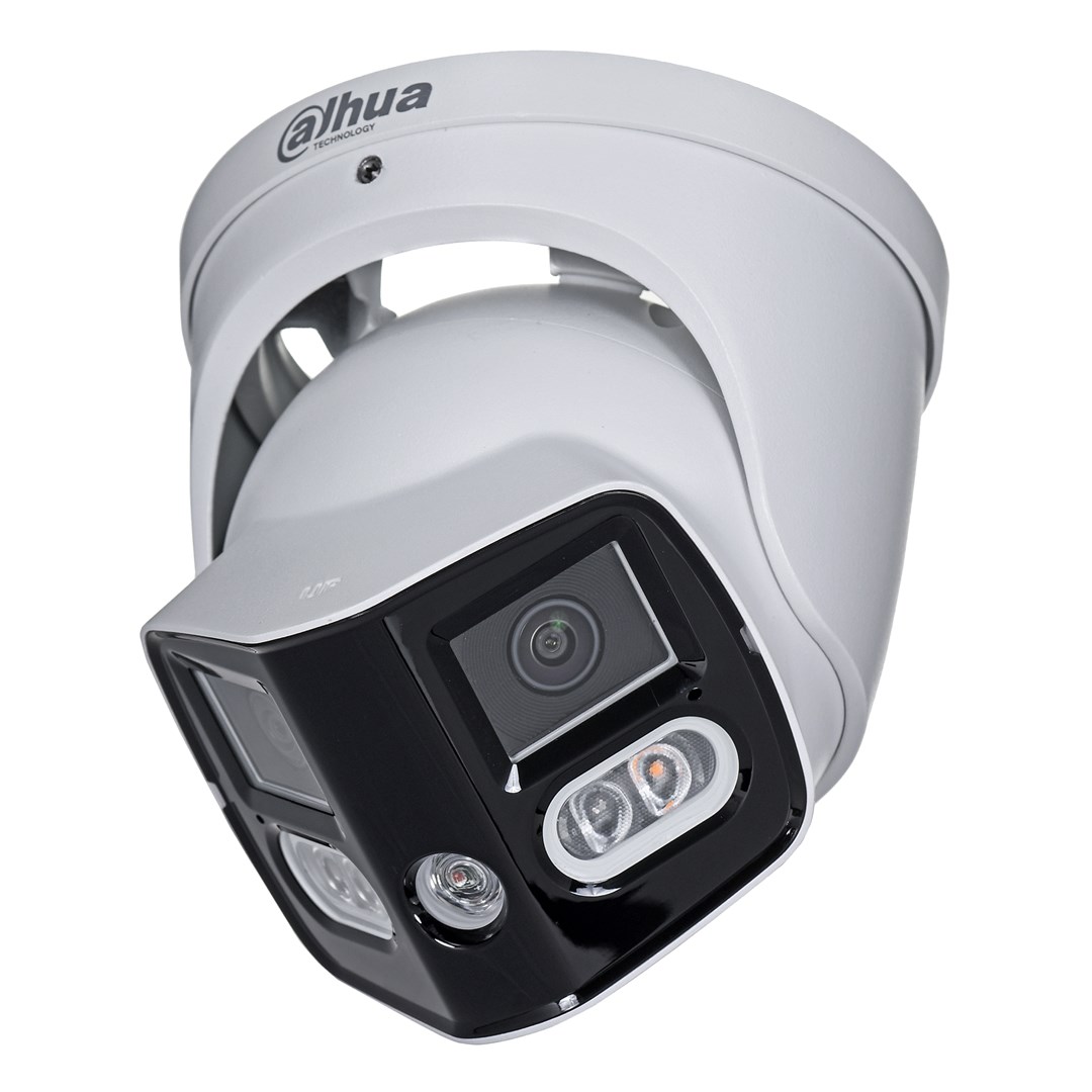 Kamerë rrjeti Dahua IPC-PDW3849-A180-AS-PV, 8MP, 2.8mm, 180° Panoramike, e bardhë