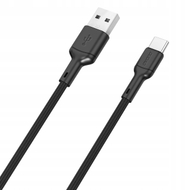 Kabllo USB Dudao L9T, USB A në USB C, 1m, 5A, e zezë