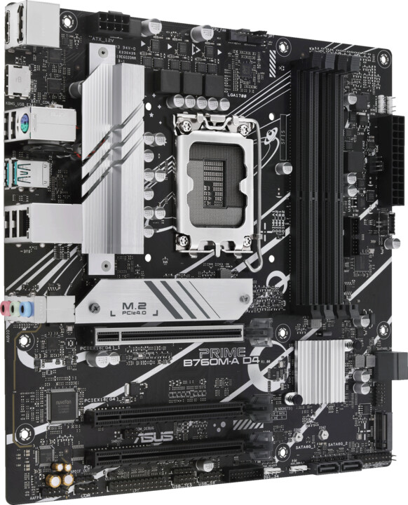 Pllakë amë ASUS PRIME B760M-A D4 (DDR4) - Intel B760