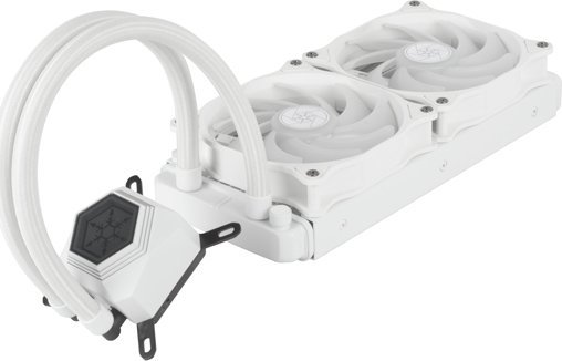 Ftohës uji CPU SilverStone SST-PF240W-ARGB-V2, radiator 240mm, ARGB, i bardhë