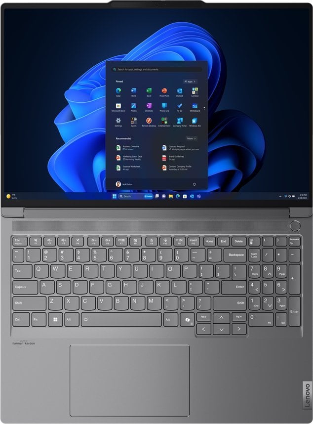 Laptop ThinkBook 16p G5, 16", i7-14650HX, 32GB RAM, 1TB SSD, Nvidia RTX 4060