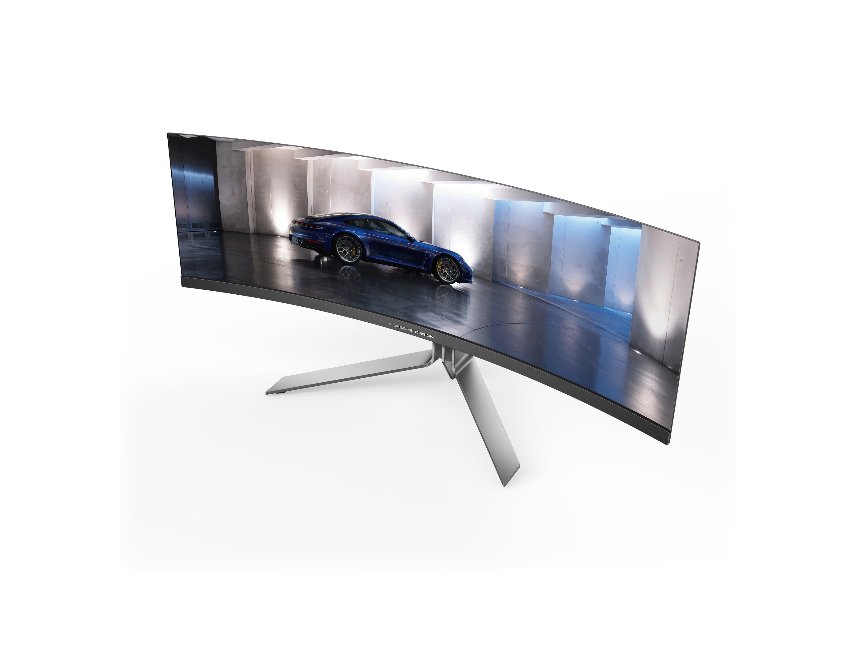 Monitor AOC Agon Pro PD49 Porsche Design, 49", 5120 x 1440, 240 Hz, i argjendtë