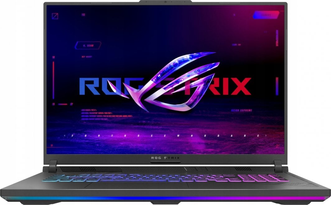 Лаптоп Asus ROG Strix G18 G814JI-N6132W, 18", Intel Core i7-13650HX, 16GB RAM, 1TB SSD, NVIDIA GeForce RTX 4070, темно сива боја