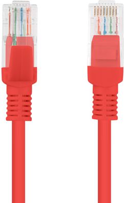 Kabëll Lanberg Patchcord, Cat5e, 20 metra, i kuq (PCU5-10CC-2000-R)
