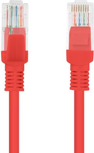 Kabëll Lanberg Patchcord, Cat5e, 20 metra, i kuq (PCU5-10CC-2000-R)