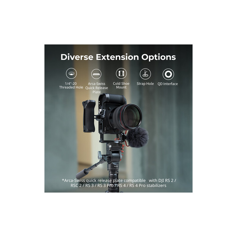 Mbajtës SmallRig HawkLock për Canon EOS R5 Mark II