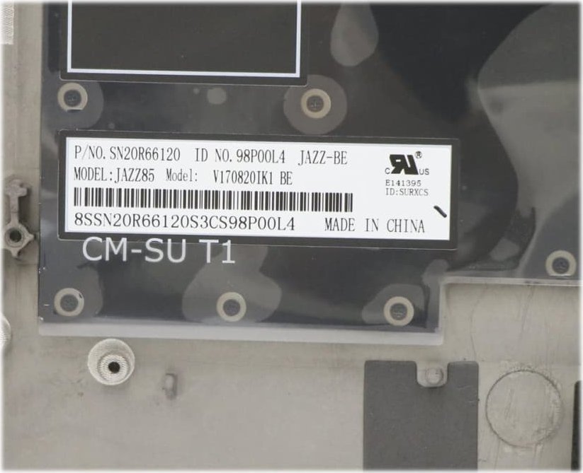 Kapak me tastierë me drita Lenovo C-Cover, origjinal, për laptop