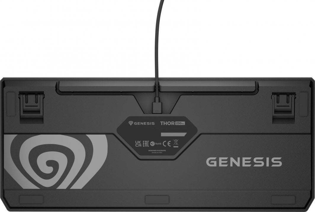 Tastierë Genesis Thor 230 TKL Outemu Brown, e zezë