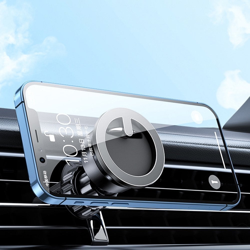 Set multifunksional Joyroom JR-ZS294, mbajtëse magnetike veture MagSafe, unazë stand telefoni, i zi