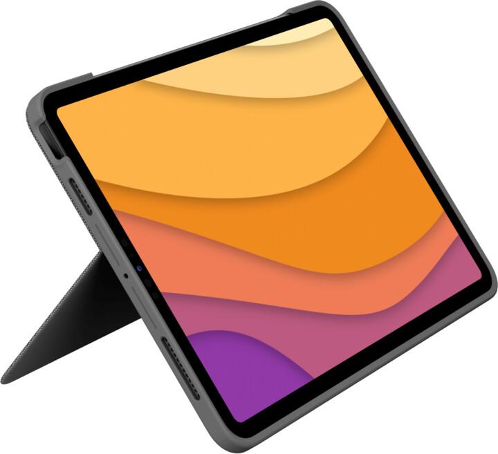 Tastierë Logitech Combo Touch për iPad Air (4th & 5th),e hirtë