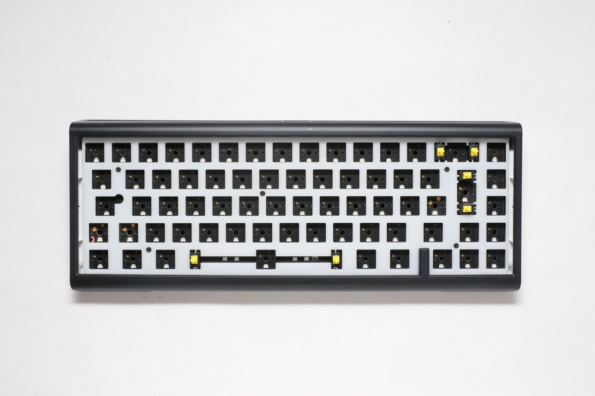 Tastierë mekanike Ducky Project D Tinker 65 Barebone, 65%, RGB, e zezë