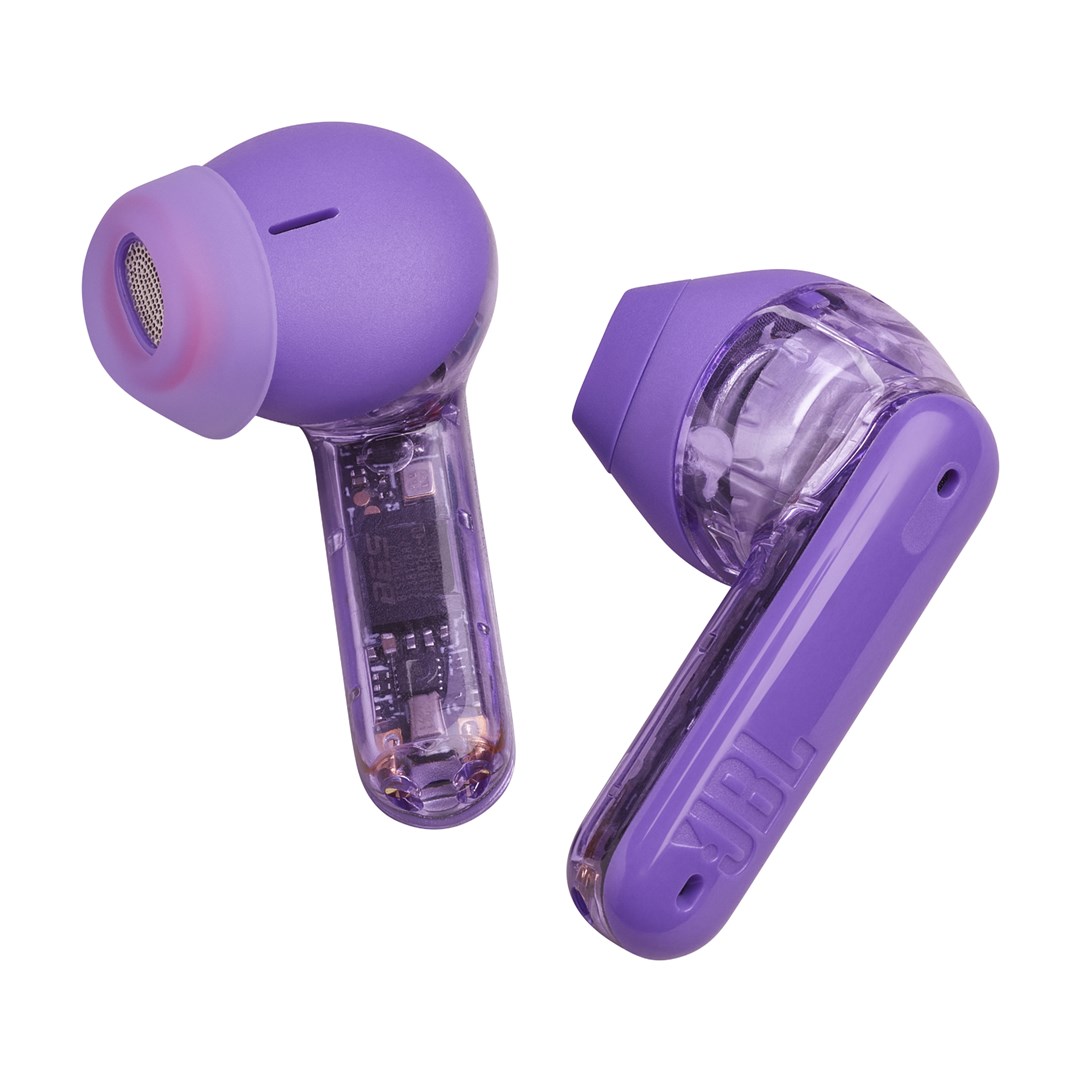 Dëgjuese JBL Tune Flex Ghost Edition, True Wireless Stereo (TWS), transparente / vjollcë