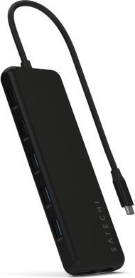 Përshtatës Satechi 13-in-1 USB-C Triple Multiport, hub USB-C, i hirtë
