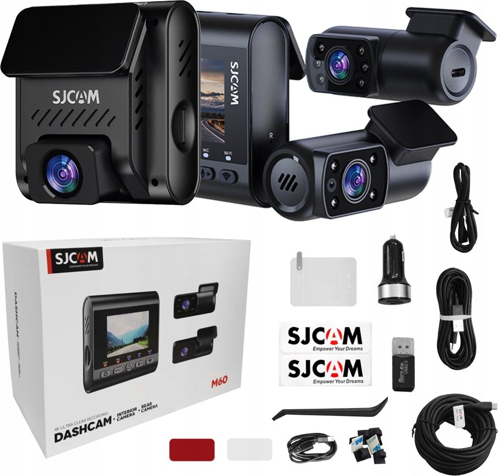 Kamerë makine Sjcam M60 Dashcam, 4K, Wi Fi, treshe