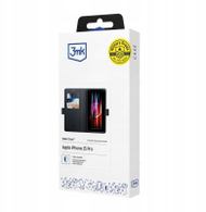 Капак паричник 3mk Wallet Case за Google Pixel 10A, со функција подлога, црн