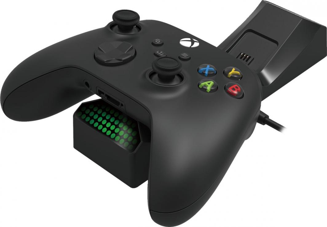 Stacion karikimi HORI (AB10-001U) për 2x kontrollues Xbox, i zi