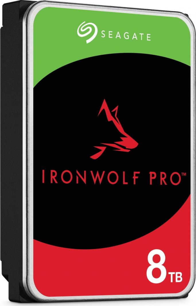 Disk për server Seagate IronWolf Pro, 8TB, 3.5", SATA III, i zi