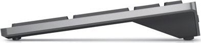 Тастатура Dell KB740, wireless, US INTL, Црна и сива