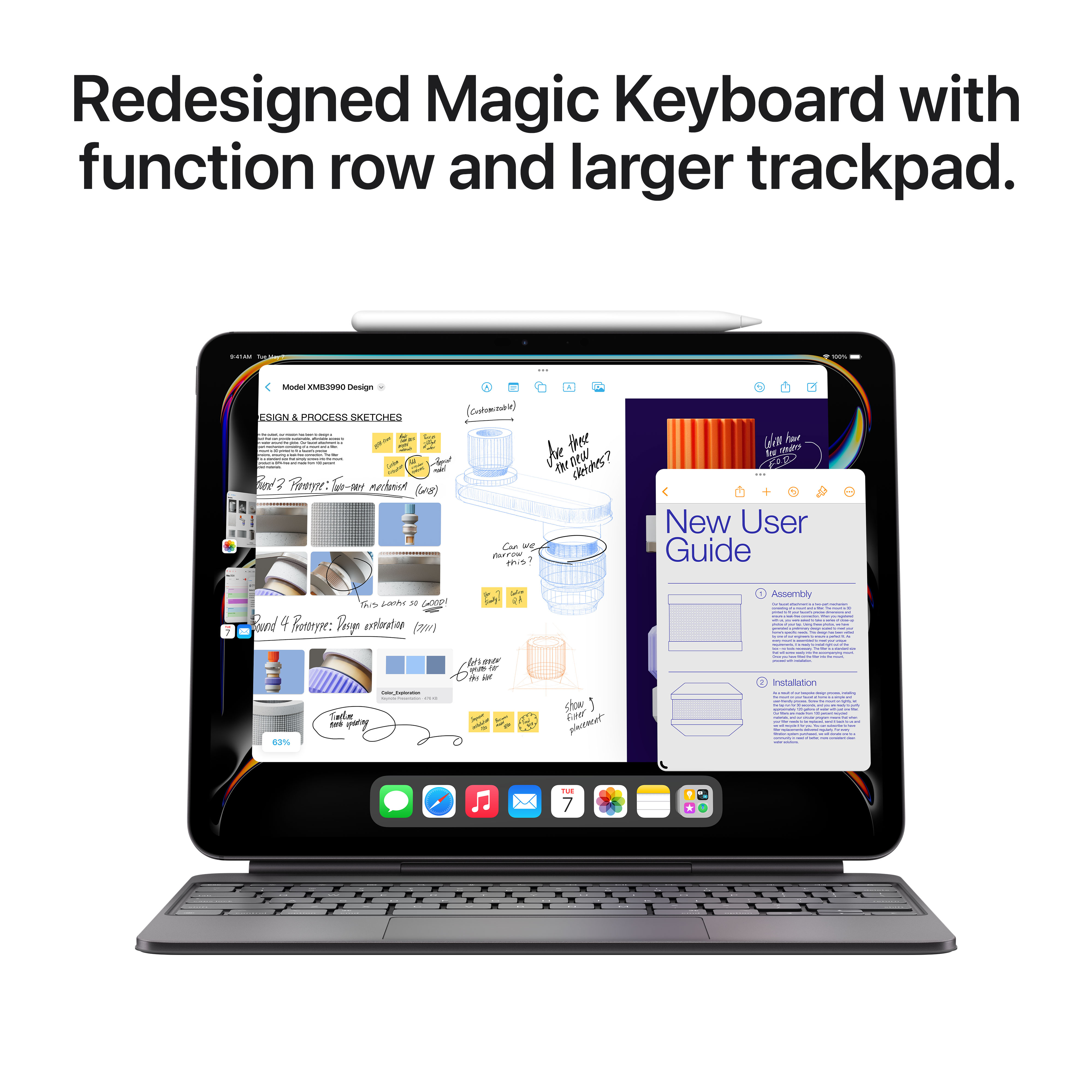 Apple iPad Pro (M4), 11", Wi-Fi, 2TB, Standard Glass, Silver