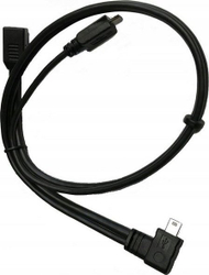 Kabllo USB Mio MiVue A20 A30 A50, 1m, me ndarje Y, e zezë