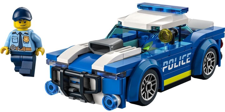 Lodër LEGO City 60312 Police car, 94 pjesë