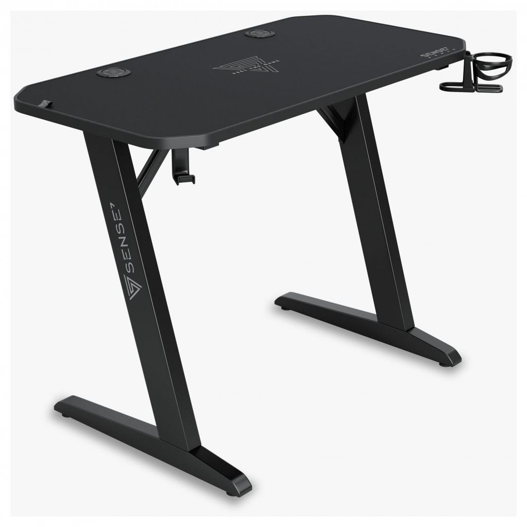 Tavolinë SENSE7 Nomad Classic, 120cm × 60cm, e zezë